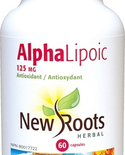 New Roots New Roots Alpha Lipoic 125mg 60 caps