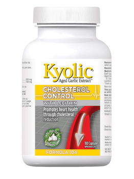 Kyolic Kyolic Cholesterol Control with Lecithin Formula 104 180 caps