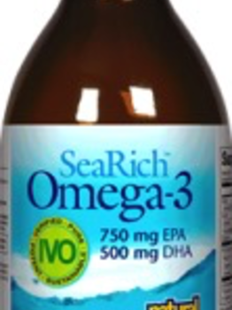 Natural Factors Natural Factors SeaRich Omega 3 Lemon Meringue 500 ml