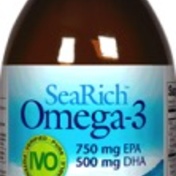 Preferred Nutrition Natural Factors SeaRich Omega 3 Lemon Meringue 500 ml