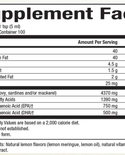Natural Factors Natural Factors SeaRich Omega 3 Lemon Meringue 500 ml