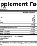 Preferred Nutrition Natural Factors SeaRich Omega 3 Lemon Meringue 500 ml
