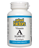 Natural Factors Natural Factors Vitamin A 10,000 IU 90 softgels