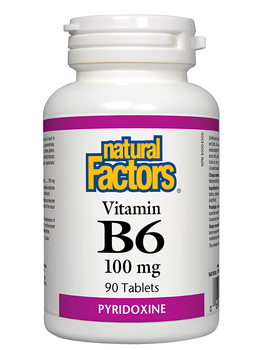 Natural Factors Natural Factors Vitamin B6 100mg 90 tabs