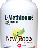 New Roots New Roots L-Methionine 500 mg 50 caps