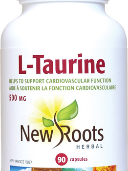 New Roots New Roots L-Taurine 500 mg 90 caps