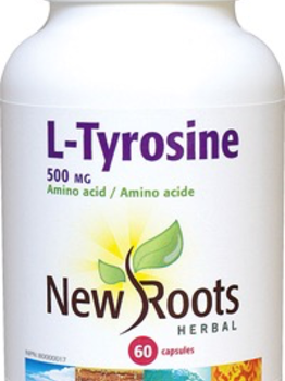 New Roots New Roots L-Tyrosine 500 mg 60 caps