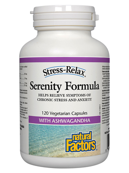 Natural Factors Natural Factors Stress-Relax Serenity Formula 120 vcaps