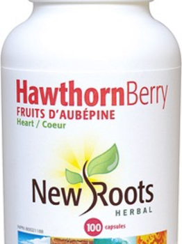 New Roots New Roots Hawthorn Berry 500 mg 100 caps