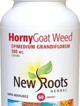 New Roots New Roots Horny Goat Weed 500mg 60 caps