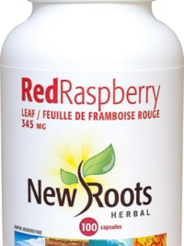 New Roots New Roots Red Raspberry Leaf 345 mg 100 caps