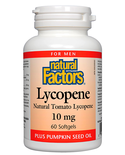 Natural Factors Natural Factors Lycopene 10mg 60 softgels