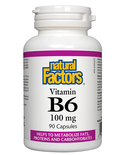 Natural Factors Natural Factors Vitamin B6 100mg 90 caps