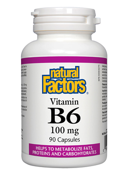 Natural Factors Natural Factors Vitamin B6 100mg 90 caps