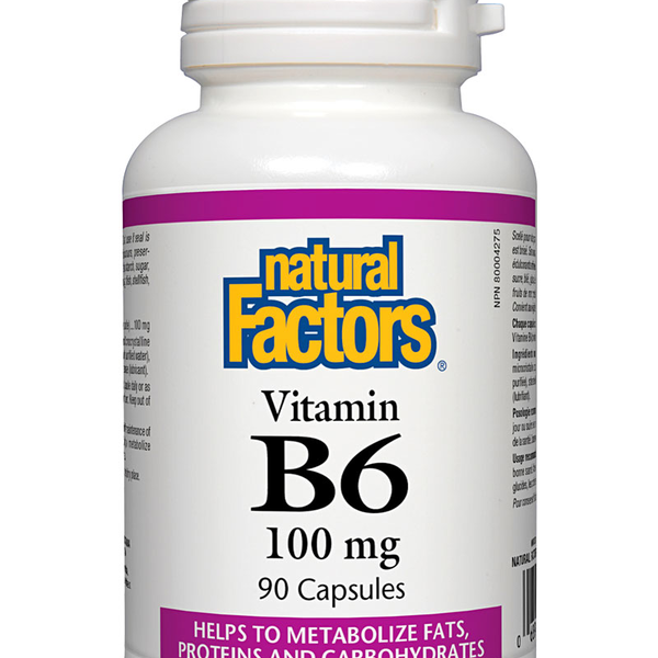 Natural Factors Natural Factors Vitamin B6 100mg 90 caps