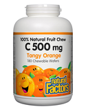 Natural Factors Natural Factors Vitamin C 500mg Tangy Orange 180 chewable