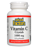Natural Factors Natural Factors Vitamin C Crystals 1000mg 125g