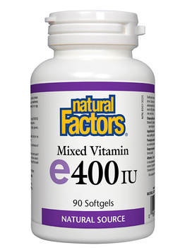 Natural Factors Natural Factors Mixed E 400 IU 90 softgels