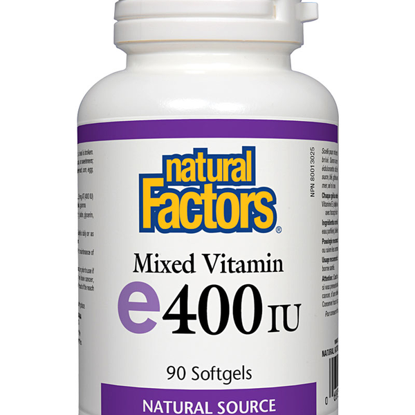 Natural Factors Natural Factors Mixed E 400 IU 90 softgels