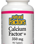 Natural Factors Natural Factors Calcium Factor+ 350mg 90 tabs