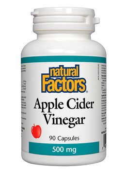 Natural Factors Natural Factors Apple Cider Vinegar 500mg 90 caps