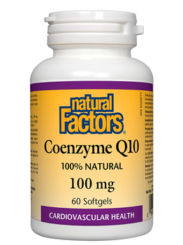 Natural Factors Natural Factors Coenzyme Q10 100mg 60 softgels