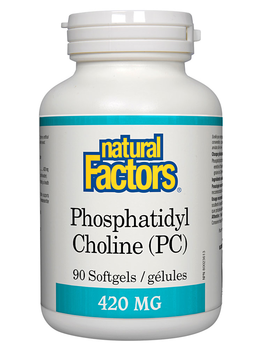 Natural Factors Natural Factors Phosphatidyl Choline 420mg 90 softgels