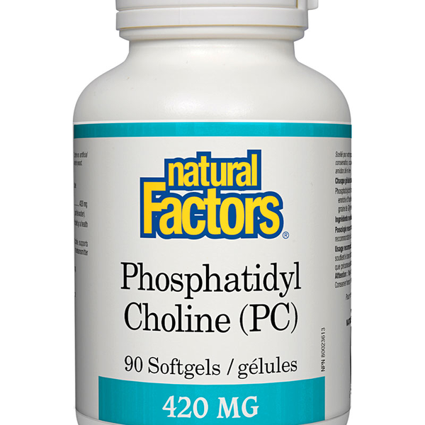 Natural Factors Natural Factors Phosphatidyl Choline 420mg 90 softgels