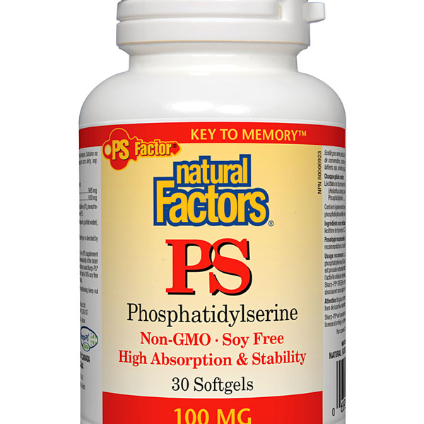 Natural Factors Natural Factors PS (Phosphatidylserine) 100mg 30 softgels