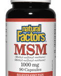 Natural Factors Natural Factors MSM 1000mg 90 caps