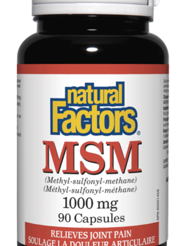 Natural Factors Natural Factors MSM 1000mg 90 caps