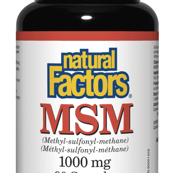 Natural Factors Natural Factors MSM 1000mg 90 caps