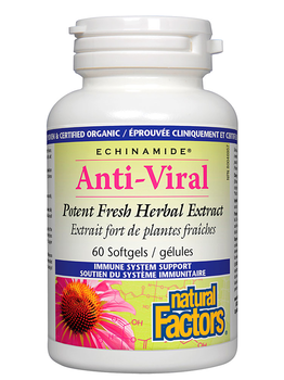 Natural Factors Natural Factors Echinamide Anti-Viral 60 softgels