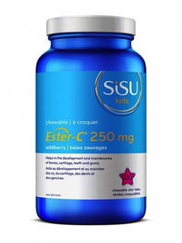 SISU SISU Ester-C 250 mg Chewable Wildberry 120 tabs
