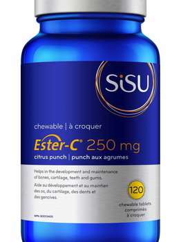SISU SISU Ester-C 250 mg Chewable Stars Citrus 120 tabs