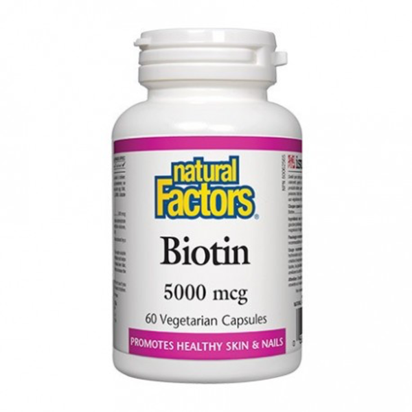 Natural Factors Natural Factors Biotin 5000mcg 60 caps