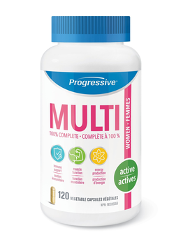 Progressive Progressive MultiVitamin Active Women 120 vcaps