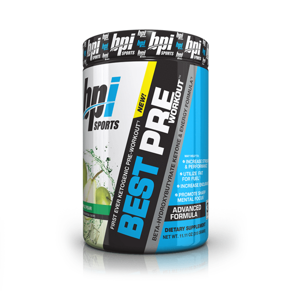 BPI Keto Best PreWorkout Watermelon Ice 315g Vitamin