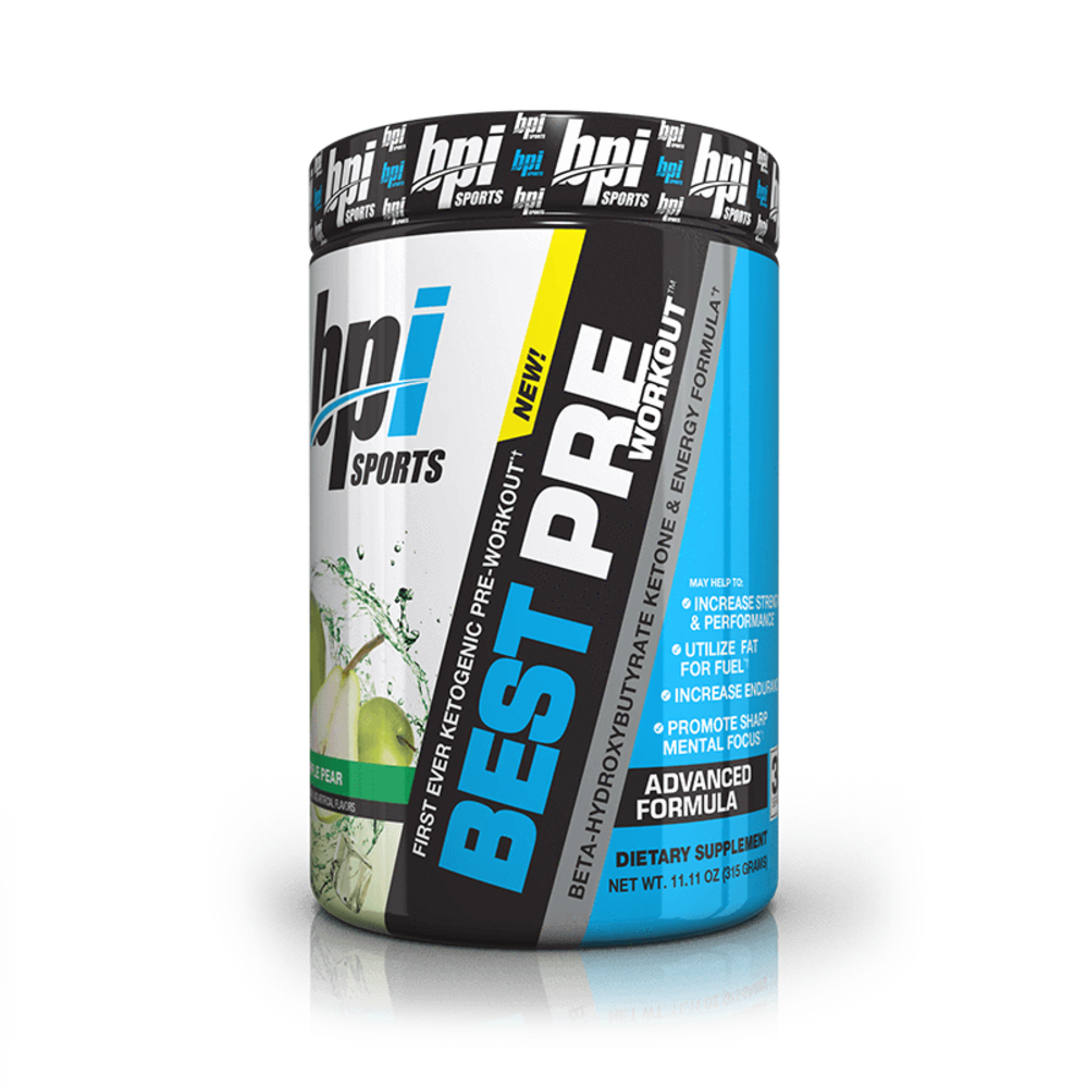 BPI Keto Best PreWorkout Watermelon Ice 315g Vitamin