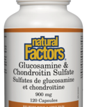 Natural Factors Natural Factors Glucosamine & Chondroitin Sulfate 900mg 120 caps