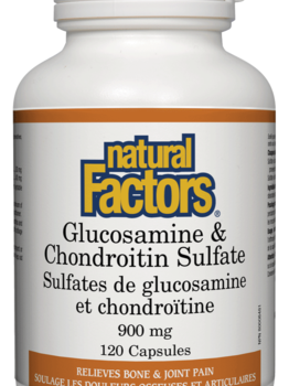 Natural Factors Natural Factors Glucosamine & Chondroitin Sulfate 900mg 120 caps