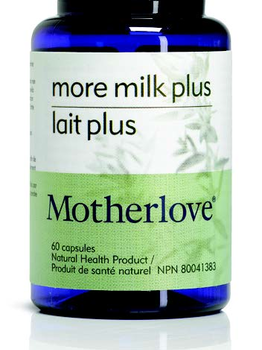 Motherlove Motherlove More Milk Plus 60 caps