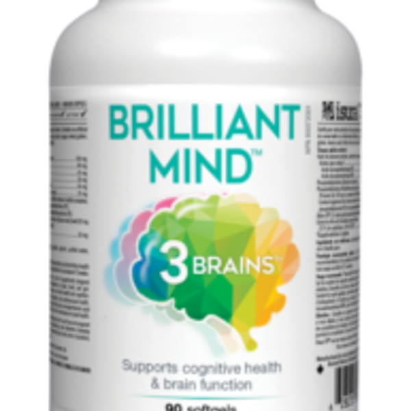 3 Brains Three Brains Brilliant Mind 90 softgels