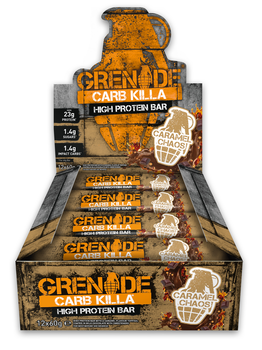Grenade Grenade Protein Bar Caramel Chaos 12 X 60g