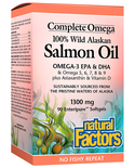 Natural Factors Natural Factors Wild Alaskan Salmon Oil 90 softgels