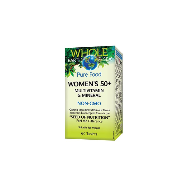 Whole Earth & Sea Whole Earth & Sea Women's 50+ Multivitamin & Mineral 60 tabs