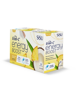 SISU SISU Ester-C Energy Boost 30 packs Pina Colada