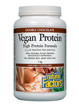 Natural Factors Natural Factors Vegan Protein Double Chocolate 1kg