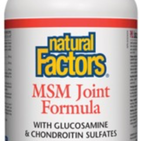 Natural Factors Natural Factors MSM Joint Formula 180 caps
