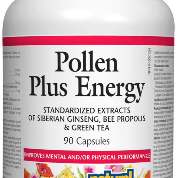 Natural Factors Natural Factors Pollen Plus Energy 90 caps